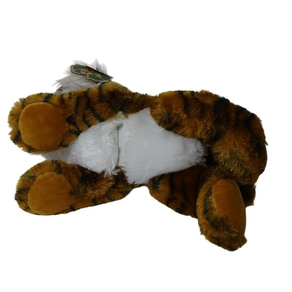 The Petting Zoo Tiger Plush Hand Puppet Recycled Materials 15 inch Ages 3 & Up N - Picture 5 of 14